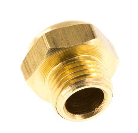 Silenciador Neumático Compacto de Latón G1/8'' 1.4301 Malla Metálica [5 Piezas]