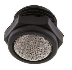 G1/2'' PA Silenciador Neumático Compacto 1.4301 Malla [2 Piezas]