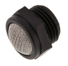 G1/2'' PA Silenciador Neumático Compacto 1.4301 Malla [2 Piezas]