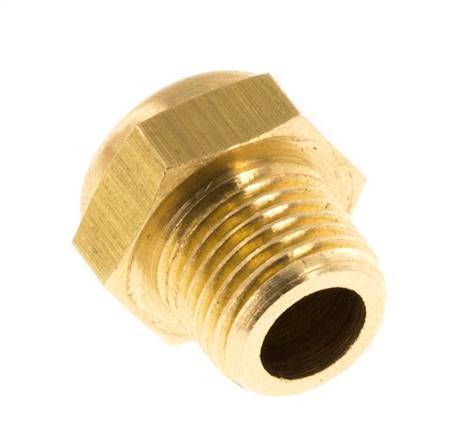 Silenciador Neumático Compacto de Latón NPT 1/8'' 1.4301 Malla Metálica [5 Piezas]