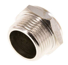 Silenciador Neumático Compacto de Latón Niquelado NPT 3/4'' Malla Metálica 1.4301