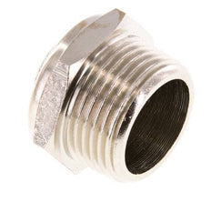 Silenciador Neumático Compacto de Latón Niquelado NPT 3/4'' Malla Metálica 1.4301