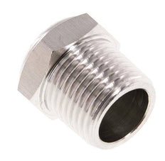Silenciador Neumático Compacto de Acero Inoxidable NPT 1/2'' 1.4301 Malla Metálica