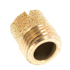 Silenciador Neumático Cilíndrico Compacto de Bronce Sinterizado G1/4'' [2 Piezas]