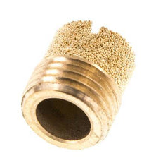Silenciador Neumático Cilíndrico Compacto de Bronce Sinterizado G1/4'' [2 Piezas]