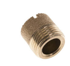 G3/8'' Bronce Sinterizado Compacto Cilíndrico Silenciador Neumático [2 Piezas]