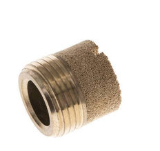 G3/8'' Bronce Sinterizado Compacto Cilíndrico Silenciador Neumático [2 Piezas]