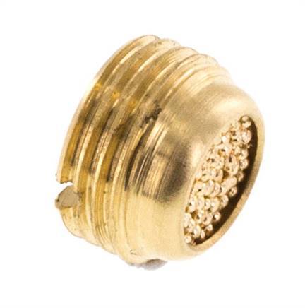 G1/8'' Bronce Sinterizado Compacto Silenciador Neumático Hundiéndose [5 Piezas]