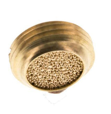 G3/8'' Silenciador Neumático Compacto de Bronce Sinterizado Hundiéndose [2 Piezas]