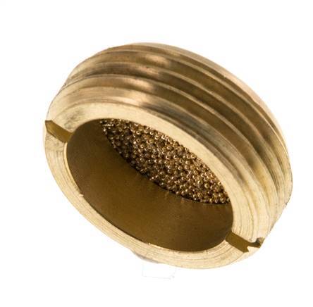 G3/4'' Silenciador Neumático Compacto de Bronce Sinterizado Hundiéndose