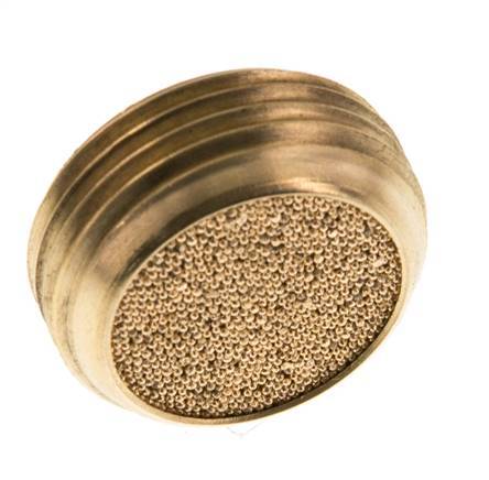 G3/4'' Silenciador Neumático Compacto de Bronce Sinterizado Hundiéndose