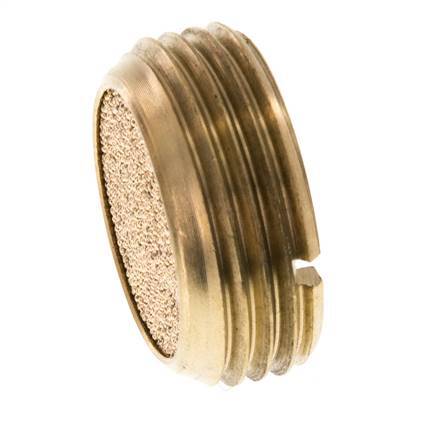G3/4'' Silenciador Neumático Compacto de Bronce Sinterizado Hundiéndose
