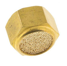 Silenciador Neumático Compacto de Bronce Sinterizado con Rosca Hembra G1/4'' [2 Piezas]