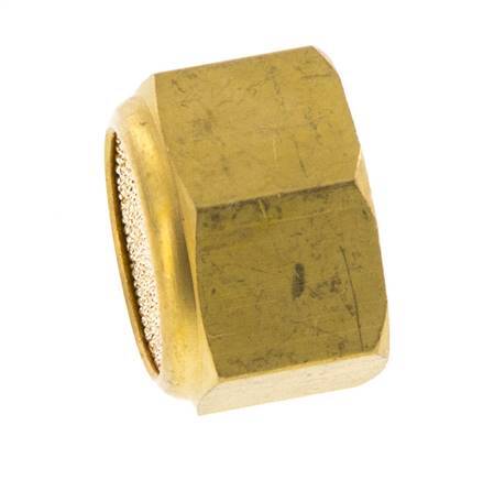 Silenciador Neumático Compacto de Bronce Sinterizado con Rosca Hembra G1/4'' [2 Piezas]