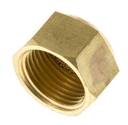 Silenciador Neumático Compacto de Rosca Hembra G3/8'' de Bronce Sinterizado [2 Piezas]