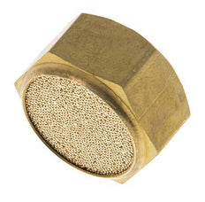 G1/2'' Silenciador Neumático Compacto de Rosca Hembra de Bronce Sinterizado