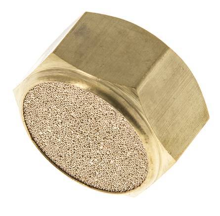 Silenciador Neumático Compacto de Rosca Hembra G3/4'' de Bronce Sinterizado