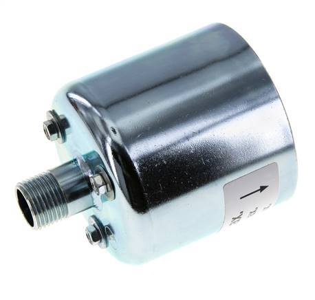 Silenciador Neumático Multicámara de Alto Flujo G1/2''