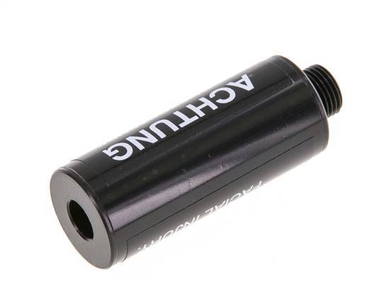 G1/8'' Silenciador Neumático Free-Flow de Aluminio