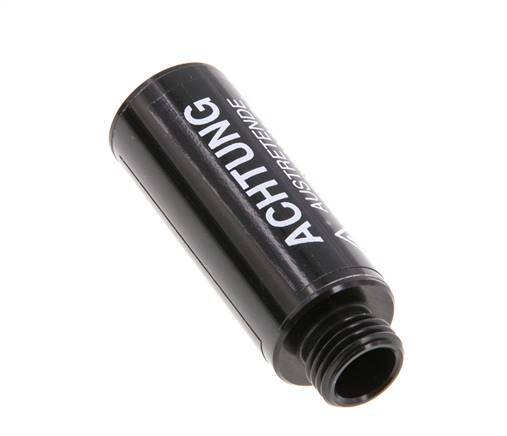 G1/4'' Silenciador Neumático de Flujo Libre de Aluminio