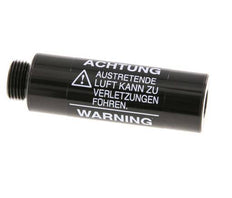 G3/8'' Silenciador Neumático Free-Flow de Aluminio