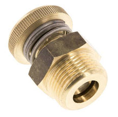 Silenciador de Control de Flujo de Latón G3/4'' Con Tornillo Estriado