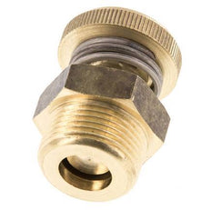 Silenciador de Control de Flujo de Latón G3/4'' Con Tornillo Estriado