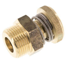 Silenciador de Control de Flujo de Latón G3/4'' Con Tornillo Estriado