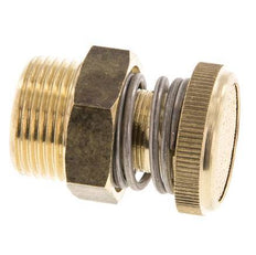 Silenciador de Control de Flujo de Latón G3/4'' Con Tornillo Estriado
