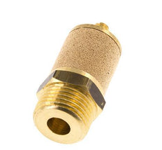 Silenciador de Control de Flujo de Latón G1/2'' con Tuerca de Bloqueo