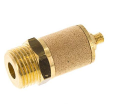 Silenciador de Control de Flujo de Latón G1/2'' con Tuerca de Bloqueo