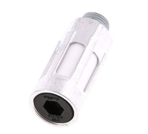Festo U G1/8'' Silenciador Neumático de Aluminio Fundido