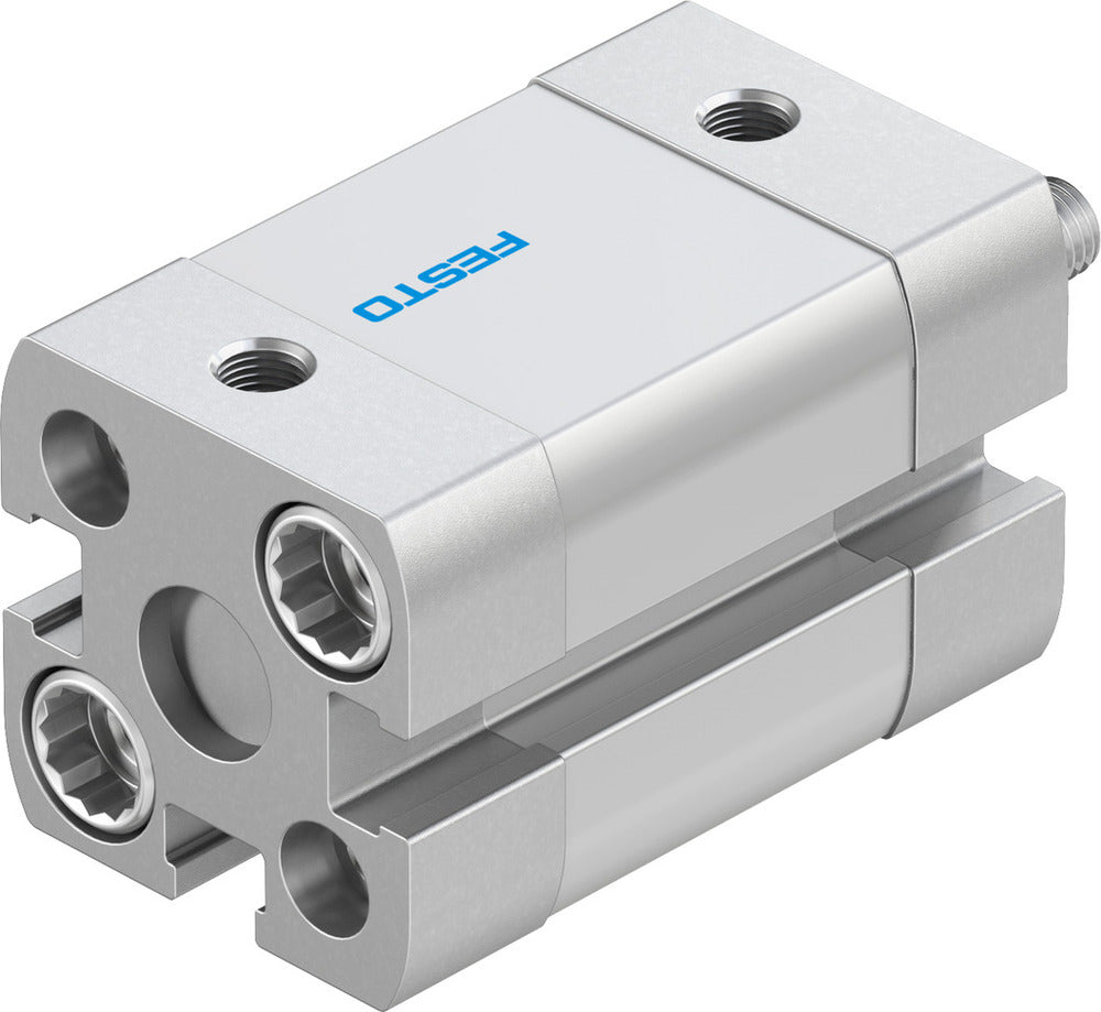 Festo Cilindro Compacto 12mm Diámetro 10mm Carrera ISO 21287 Doble Efecto - 536205