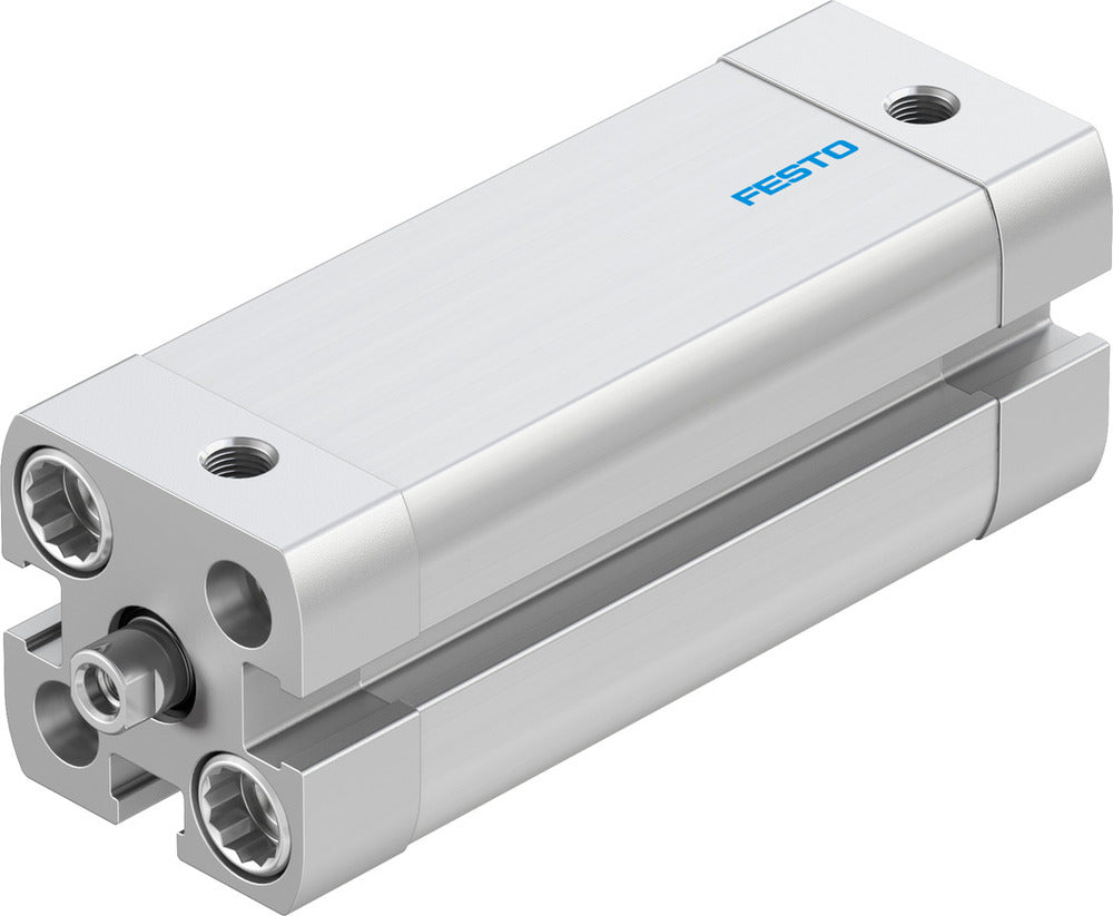 Festo Cilindro Compacto 12mm Diámetro 40mm Carrera ISO 21287 Doble Efecto - 536217