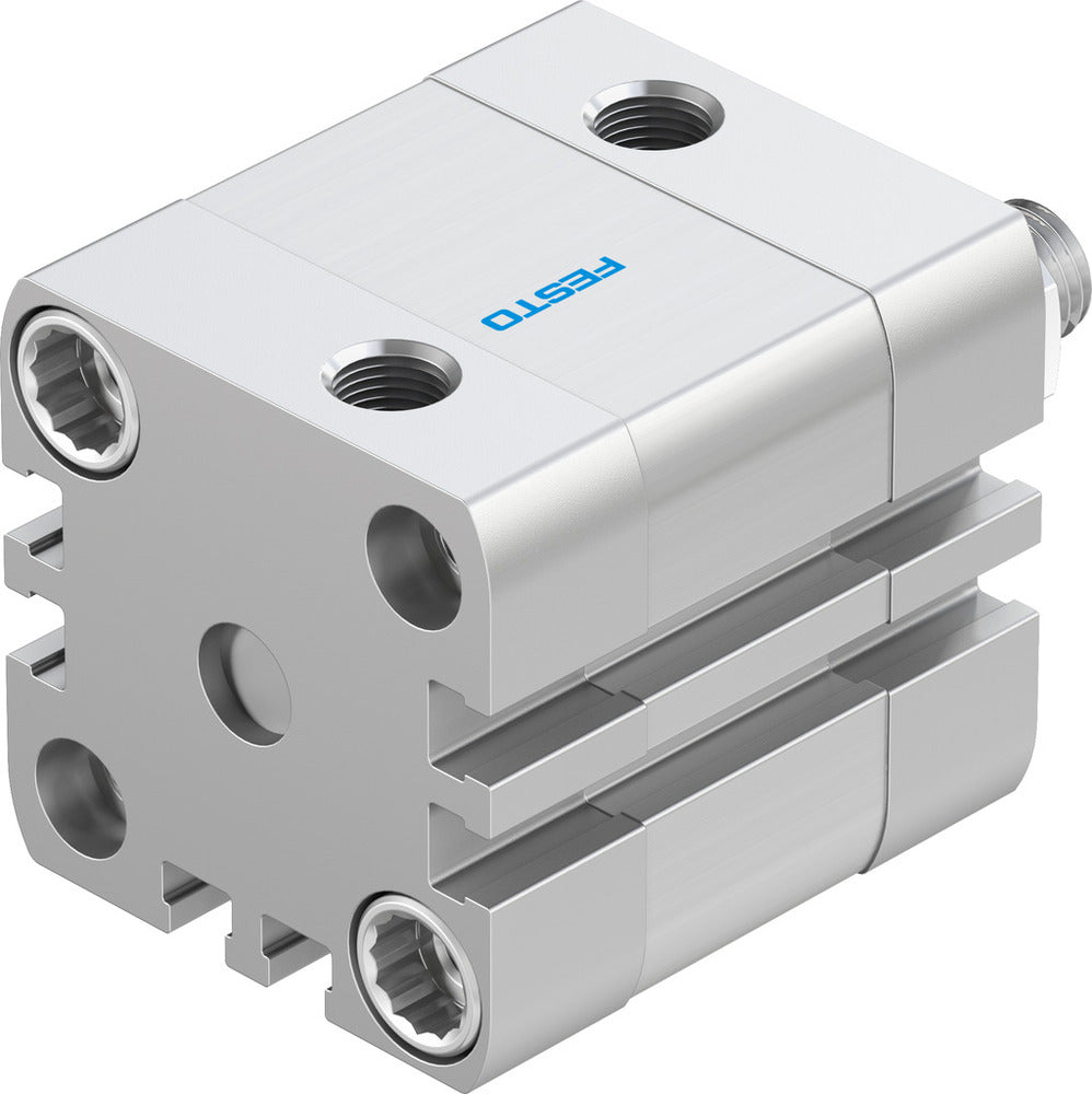Festo Cilindro Compacto 32mm Diámetro 10mm Carrera ISO 21287 Doble Efecto - 536269