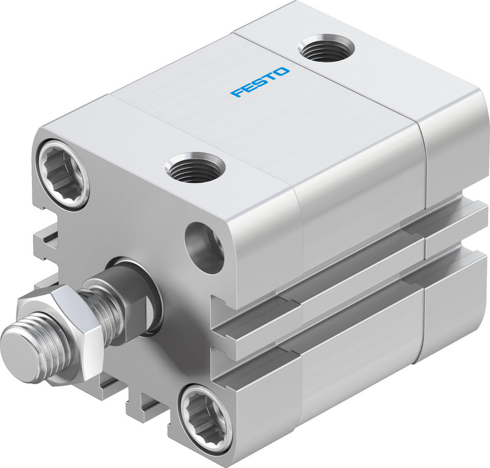 Festo Cilindro Compacto 32mm Diámetro 15mm Carrera ISO 21287 Doble Efecto - 572656