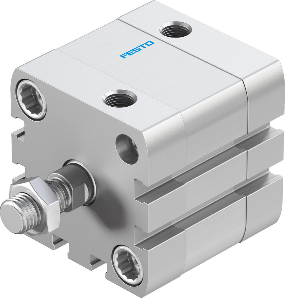 Cilindro Compacto Festo 40mm Diámetro 10mm Carrera ISO 21287 Doble Efecto - 536290