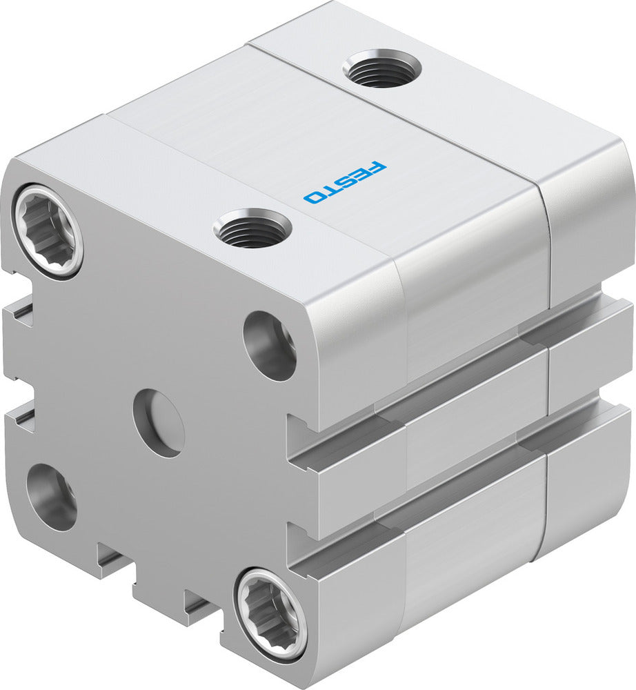 Festo Cilindro Compacto 40mm Diámetro 10mm Carrera ISO 21287 Doble Efecto - 572664