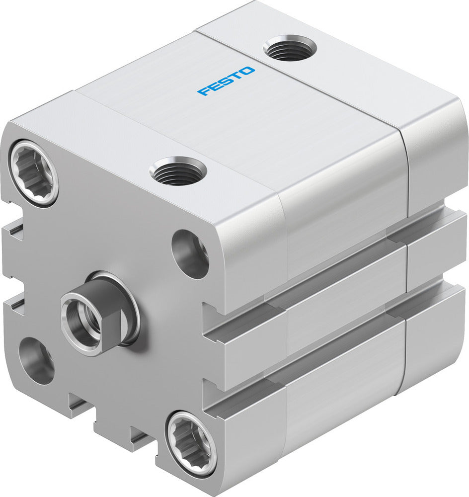 Festo Cilindro Compacto 40mm Diámetro 15mm Carrera ISO 21287 Doble Efecto - 572665