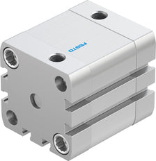 Festo Cilindro Compacto 40mm Diámetro 20mm Carrera ISO 21287 Doble Efecto - 572666