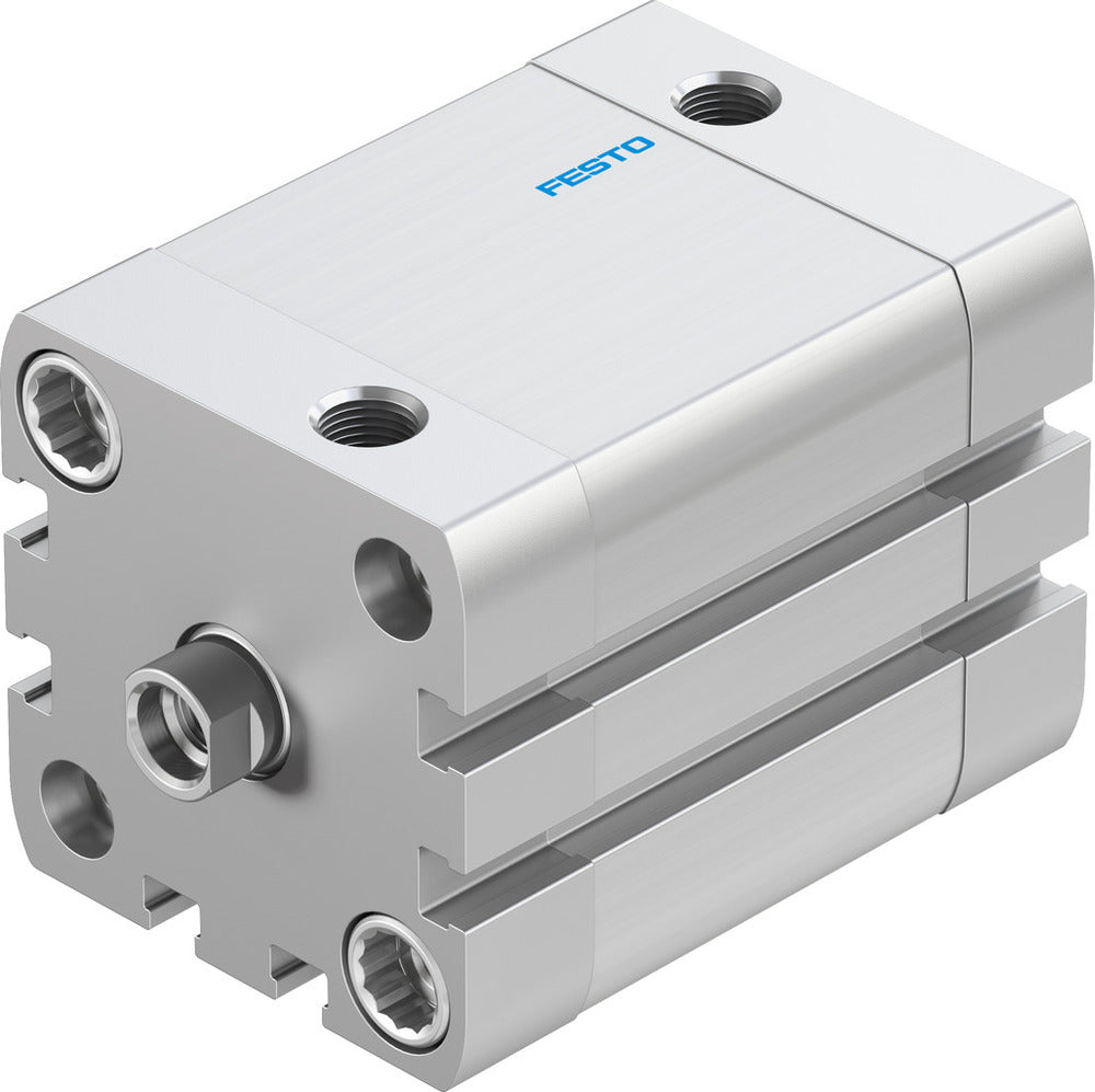 Festo Cilindro Compacto 40mm Diámetro 30mm Carrera ISO 21287 Doble Efecto - 536304