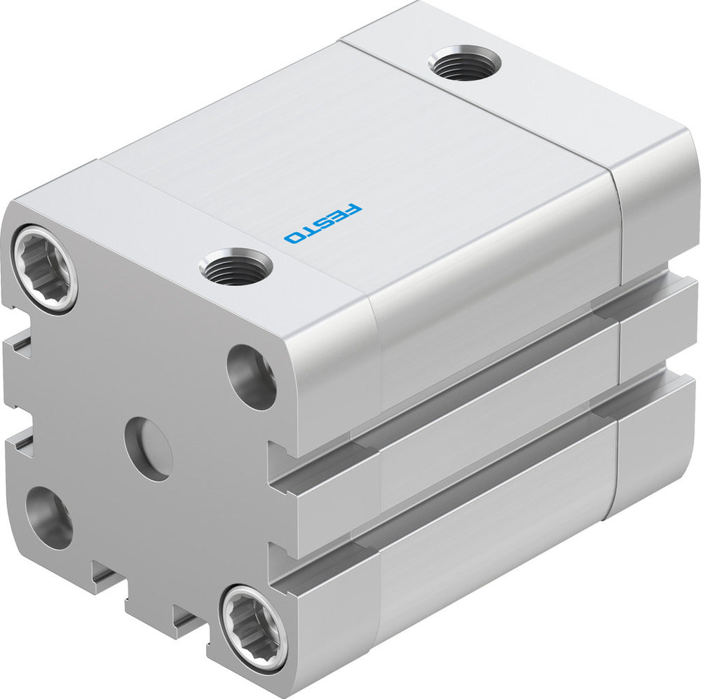 Festo Cilindro Compacto 40mm Diámetro 30mm Carrera ISO 21287 Doble Efecto - 572668