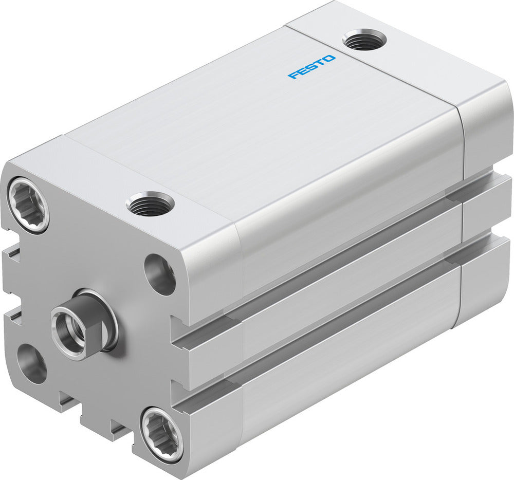 Festo Cilindro Compacto 40mm Diámetro 50mm Carrera ISO 21287 Doble Efecto - 536306