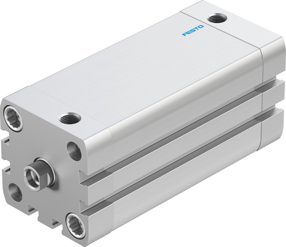 Festo Cilindro Compacto 40mm Diámetro 80mm Carrera ISO 21287 Doble Efecto - 572672