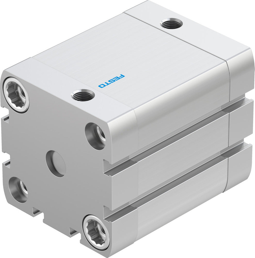 Festo Cilindro Compacto 50mm Diámetro 40mm Carrera ISO 21287 Doble Efecto - 572696