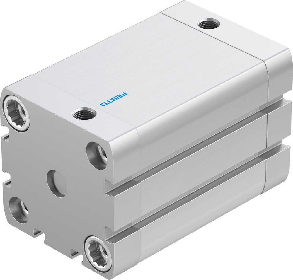 Festo Cilindro Compacto 50mm Diámetro 60mm Carrera ISO 21287 Doble Efecto - 572698