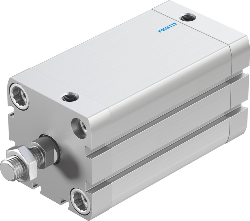 Festo Cilindro Compacto 50mm Diámetro 80mm Carrera ISO 21287 Doble Efecto - 572699