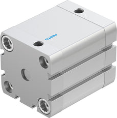 Festo Cilindro Compacto 50mm Diámetro 40mm Carrera ISO 21287 Doble Efecto - 536326