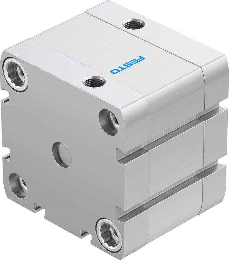 Festo Cilindro Compacto 63mm Diámetro 15mm Carrera ISO 21287 Doble Efecto - 572710
