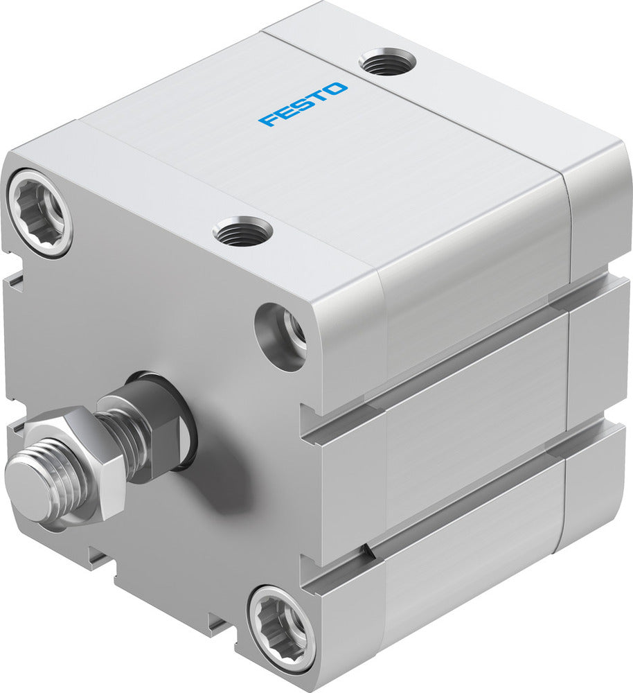 Festo Cilindro Compacto 63mm Diámetro 25mm Carrera ISO 21287 Doble Efecto - 536335